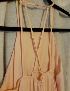 Adorable pink silk dress
